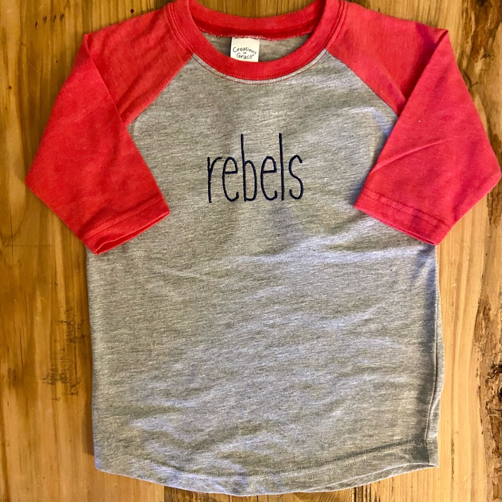 4T Rebels Baseball Tee